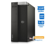 Dell Precision 5810 Tower Xeon E5-1650v3(6-Cores)/32GB DDR4/256GB SSD/Nvidia 4GB/DVD/8P Grade A+ Wor