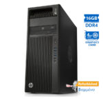HP Z440 Tower Xeon E5-1650v3(6-Cores)/16GB DDR4/1TB/Nvidia 4GB/DVD/7P Grade A+ Workstation Refurbish