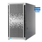 Refurbished Server HP ML350P G8 Tower E5-2609/32GB DDR3/No HDD/DVD/16xSFF/2xPSU