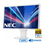 Used Monitor EA244WMi IPS LED/Nec/24\"FHD/1920x1200/Wide/Gray/w/Speakers/D-SUB & DVI-D & DP & HDMI &
