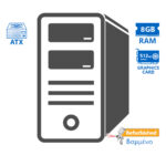 OEM Tower i3-3220/8GB DDR3/320GB/ATI 512MB/DVD/7P Grade A+ Refurbished PC