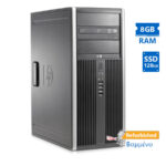 HP 8300 Tower i5-3570/8GB DDR3/128GB SSD/DVD/8P Grade A+ Refurbished PC