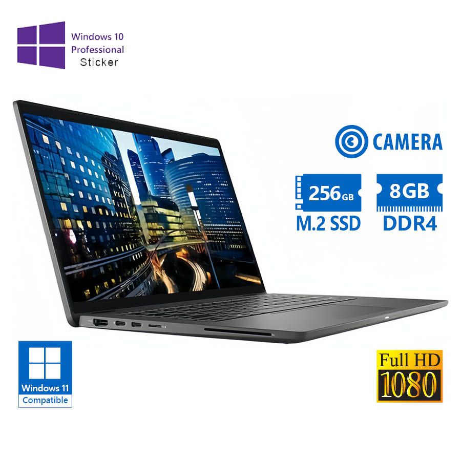 101738_1 Dell (A-) Latitude 7410 i5-10310U/14``FHD/8GB DDR4/256GB M.2 SSD/No ODD/Camera/10P Grade A- Refurbis - Image 1