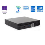 Dell Optiplex 7050 DM WiFi i7-7700T/16GB DDR4/256GB SSD/No ODD/10P Grade A Refurbished PC