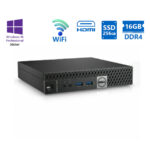 Dell Optiplex 7040 DM WiFi i5-6600/16GB DDR4/256GB SSD/No ODD/10P Grade A Refurbished PC