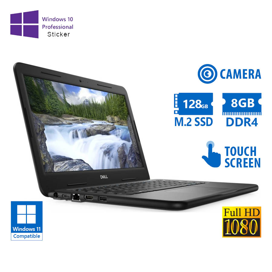 101883_1 Dell (A-) Latitude 3310 i3-8145U/13.3``FHD Touchscreen/8GB DDR4/128GB M.2 SSD/No ODD/Camera/10P Grad - Image 1