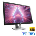 Used (A-) Monitor E242 IPS LED/HP/24\"FHD/1920x1200/Wide/Silver/Black/Grade A-/D-SUB & DP & HDMI & US