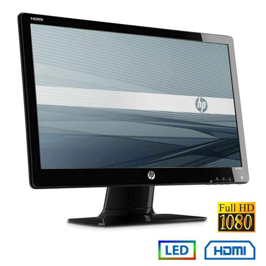 94348_1 Used (A-) Monitor 2311x LED/HP/23\"FHD/1920x1080/Wide/Black/Grade A-/D-SUB & DVI-D & DP & HDMI - Image 1