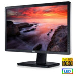 Used (A-) Monitor U2312HM LED/Dell/23\"FHD/1920x1080/Wide/Silver/Black/Grade A-/DVI-D & DP & USB HUB