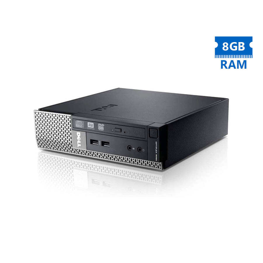 94807_1 Dell 9020 USFF i3-4160/8GB DDR3/500GB/DVD/8P Grade A Refurbished PC - Image 1