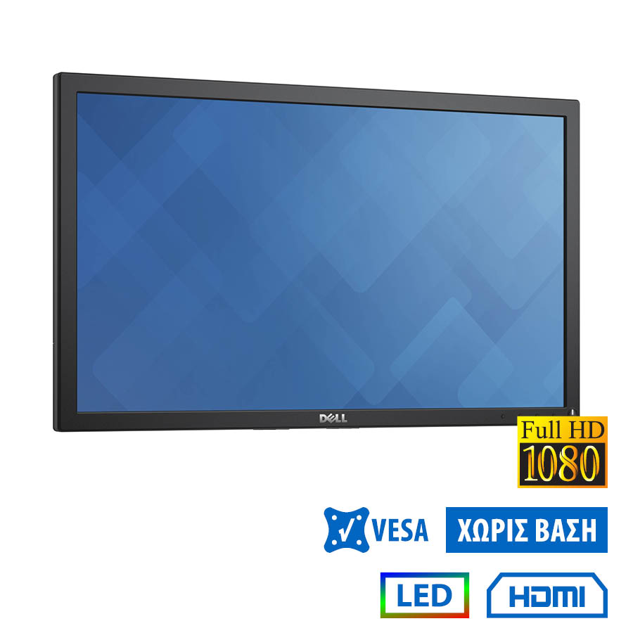 96670_1 Used Monitor P2217H LED/Dell/22\"FHD/1920x1080/Wide/Black/No Stand/D-SUB & DP & HDMI & USB HUB - Image 1