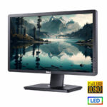 Used (A-) Monitor P2312HT LED/Dell/23\"FHD/1920x1080/Wide/Black/Grade A-/D-SUB & DVI-D & USB Hub