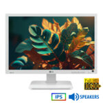 Used (A-) Monitor 24MB65PM IPS LED/LG/24\"FHD/1920x1200/Wide/White/w/Speakers/Grade A-/D-SUB & DVI-D
