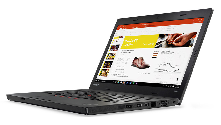 L-4622-GB LENOVO Laptop ThinkPad L470, Refurbished Grade B, i5-6200U, 8/256GB SSD, 14", Cam, HD Graphics 520, FreeDOS - Image 1