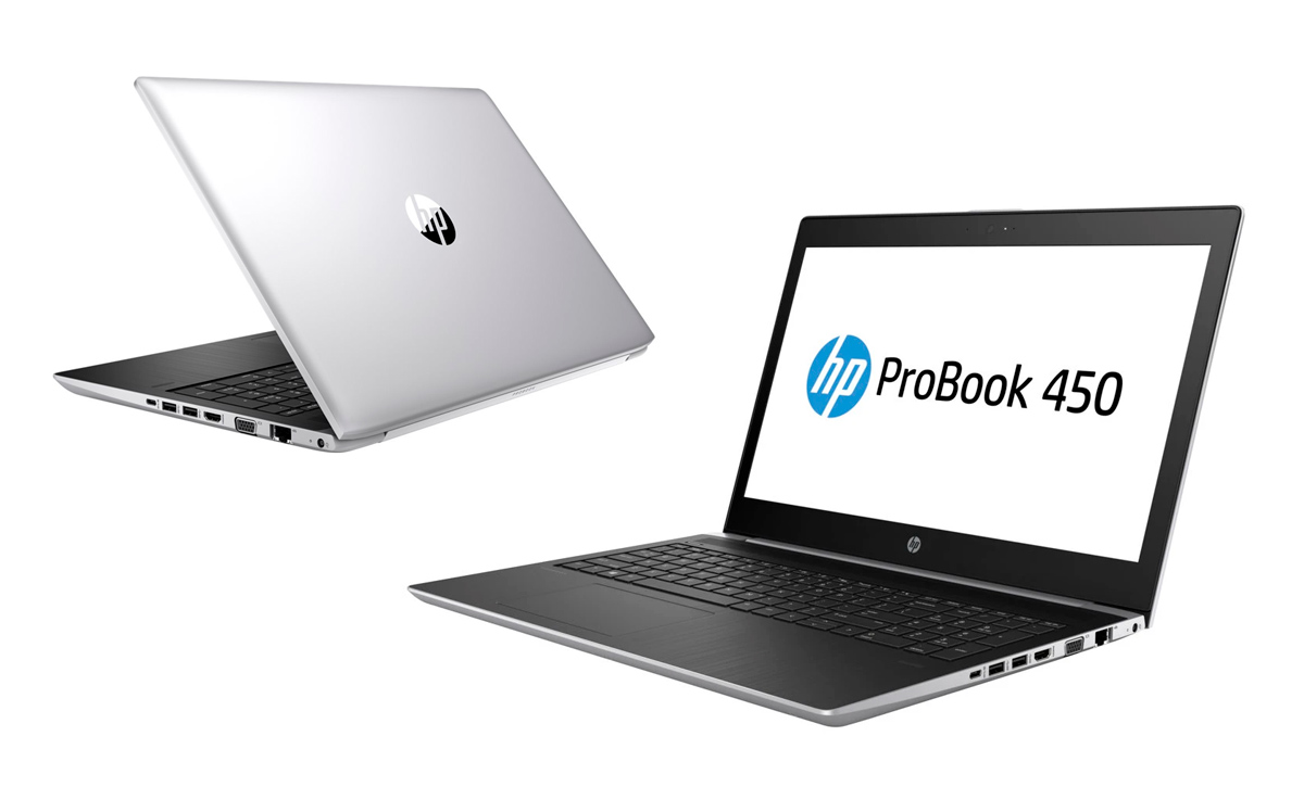 L-4672-GB HP Laptop ProBook 450 G5, Refurbished Grade B, i5-8250U, 8/128GB M.2, 15.6", Cam, UHD Graphics 620, FreeDOS - Image 1
