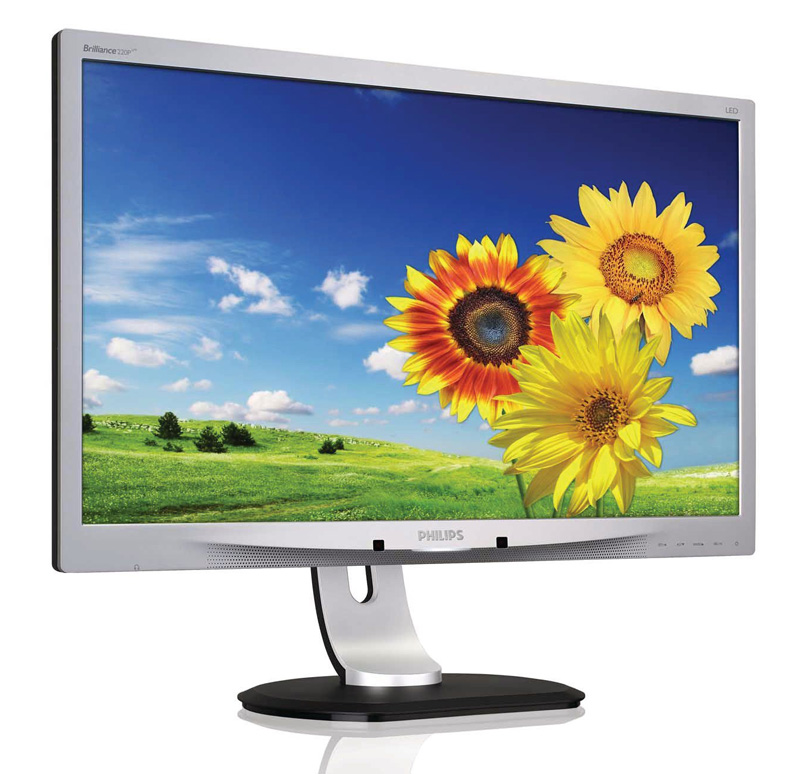M-241P4QPYKES-FQ PHILIPS used οθόνη 241P4QPYKES LED, 24" Full HD, VGA/DVI/DisplayPort, Grade B - Image 1