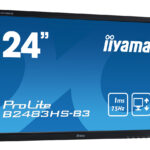 IIYAMA used οθόνη B2483HS LED, 24" 1920x1080, VGA/HDMI/DVI, χωρίς βάση, Grade A