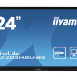 IIYAMA used οθόνη B2483HSU LED, 24" 1920x1080, VGA/DVI/DisplayPort, χωρίς βάση, Grade B