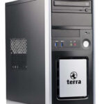 TERRA PC Tower, Refurbished Grade A Repainted, E5300, 2GB, 160GB HDD, DVD, FreeDOS