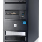 TAROX PC MT, Refurbished Grade A Repainted, E5700, 2GB, 320GB HDD, DVD, FreeDOS