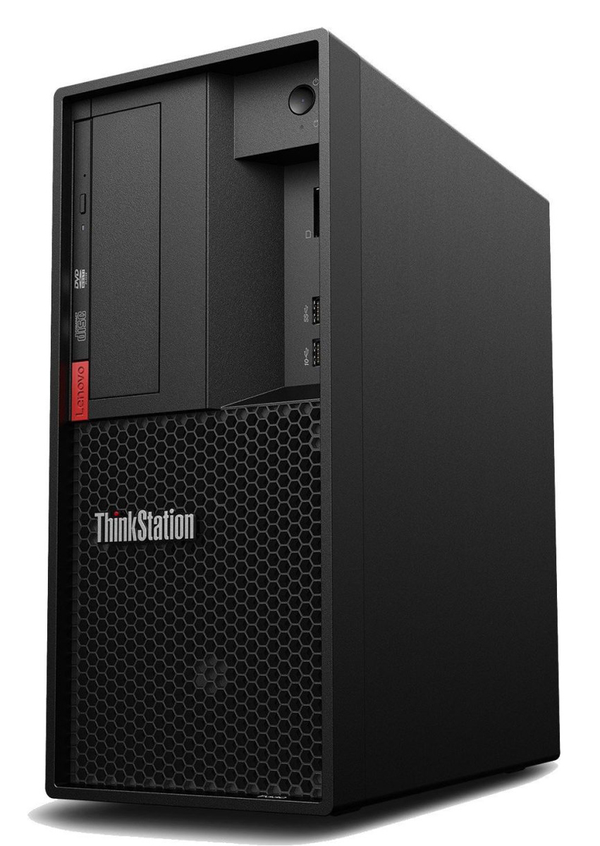 PCM-3073-SQR LENOVO PC ThinkStation P330 MT, Refurbished Grade A Repainted, i5-8400, 8/240GB WD M.2, FreeDOS - Image 1